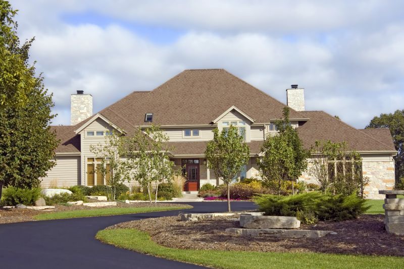 Asphalt Driveway with Clean Finish